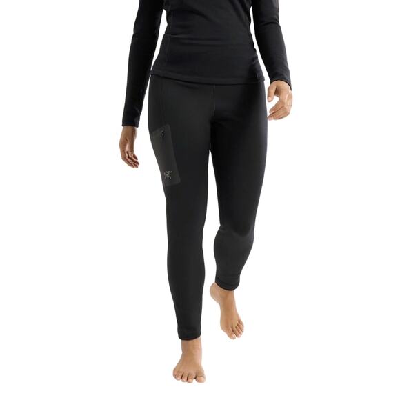 Arc'teryx Women's XS Black Kyanite Base Layer Bottom Active Athleisure K22-9 - Picture 1 of 7